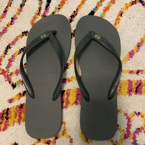 Havaianas brasil flip flops Mens Size 12